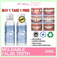 Moldable False Teeth Solid Glue Denture Adhesive Temporary Tooth Repair Kit