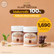 YOUR Nutri Plant Protein  ยัวร์ นิวทรีแพลนท์โปรตีน 500 กรัม โปรตีนถั่วลันเตา ฟักทอง ข้าวกล้อง