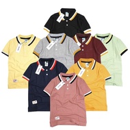 Kokotosaka Baju Anak wangki List / Kaos wangki Anak / Kaos Kerah Anak Laki - Laki Umur 1-12