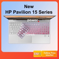 Keyboard Cover HP Pavilion 15 Series New Silicone 15 Inch HP 15-eg0010tx 15-eg0106TX 15-eg0107tx 15-eg008tx Protector