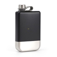 yu 9oz 304 Stainless Steel Hip Flask with Funnel Leakproof Camping Whiskey Flask