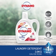 DYNAMO Laundry Detergent EAU DE Rose 3.9kg - Long Lasting Freshness