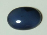 A122【晶玉石】頂級水晶翠~天然蛋面藍玉髓藍瑪瑙裸石~可襄項鍊戒指墜子~一元起標無底價