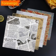 【Forever】 50pcs/100pcs Disposable Oil Proof Paper Food Bread Sandwich Burger Fries Wrapping Baking T