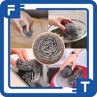 FT Wire Washing Sponge Dishwashing Sponge Pot Frying Pan Stainless Steel Scourer R997