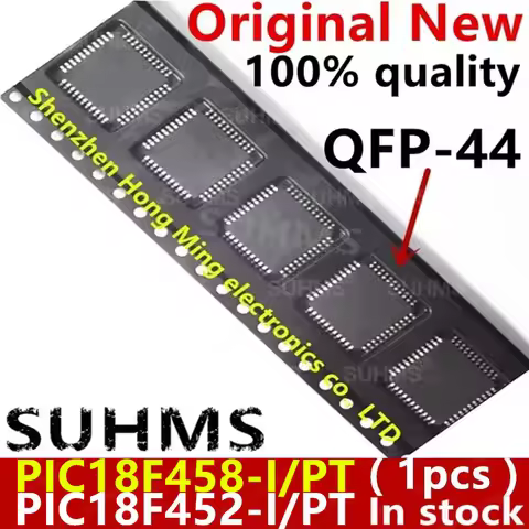 (1piece)100% New PIC18F458 PIC18F458-I/PT PIC18F452-I/PT PIC18F452 QFP-44