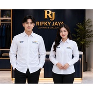 KEMEJA Mandiri Tunas Finance Uniform Top MTF/ Pdh Shirt Mandiri Tunas Finance K1 Shirt Uniform
