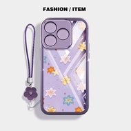 YBD Clear Casing For Realme C53 Realme Note 50 C51 C51S Realme Narzo N53 Autumn Ginkgo Leaves Fallin