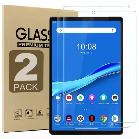 2Pcs Tempered Glass For Lenovo Tab M10 FHD Plus 10.3'' TB-X606F Tablet Screen Protector For M10 Plus