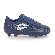 Lotto Spike Football Boots LT220565BP9 Child Dark Blue/White|Green Firm