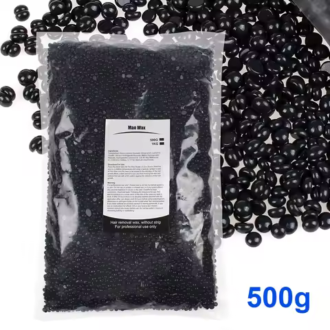 500g/200g/50g Hard Wax Beans for Hair Removal Body European Brazilian Pearl For Wax Warmer Waxing Be
