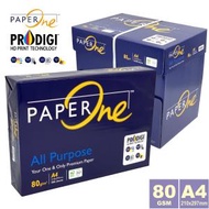 Paperone - 【箱裝】80克 A4 白影印紙 "PAPER ONE" (2,500張) 5包 a4紙