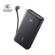 ANKER Anker Zolo Powerbank 20000mAh 22.5W with Built-in USB-C Cable A110E