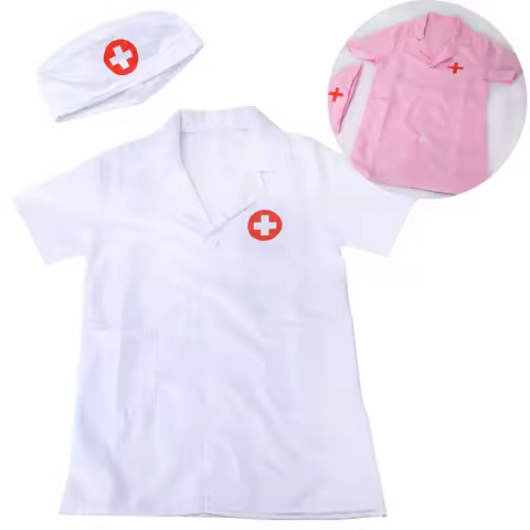 Kids Cosplay costumes Boys Girls Doctor Nurse uniforms Fancy Toddler Christmas Christmas Cosplay cos