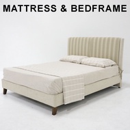 BUMBUMBEE QUEEN BEDFRAME WITH MATTRESS KATIL DENGAN TILAM PENANG KEDAH PALING MURAH DAN BERBALOI