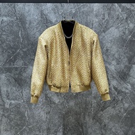 Elegant small high-end jacket, men's baseball collar, men's jacket, men's baseball collar