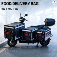 Motorcycle Food Delivery Bag Rider Foodpanda Grab Food Bag Waterproof Lalamove Delivery Box Penghant