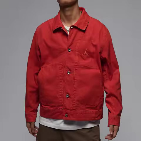 Nike genuine JORDAN New Year Men's Retro Lapel Casual Jacket FN4528-604