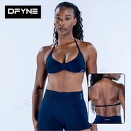 [DFYNE-New Color] Halter Neck Beautiful Back Shorts Set High Elastic Super Fine Matting Halter Neck 