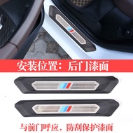 บาร์ข้างรถ BMW X3 X4 iX3 X4 ตกแต่งป้ายต้อนรับป้ายตกแต่งขอบประตูรถยนต์ส่วนบนสำหรับรถยนต์ BMW X3 X4 iX