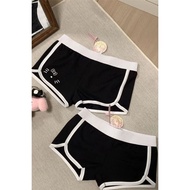 潮流时尚！美式辣妹Hello Kitty超短裤女夏季舒适睡裤感修身黑色家居裤子American Hot Girl Hello KittyCL