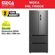 MIDEA MDRF697FIC45SG 516L MULTI-DOOR FRIDGE (3 TICKS)
