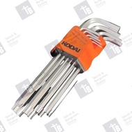 KODAI L Key Set 9pcs FLAT-STAR STAR Set of 9 pcs KODAI