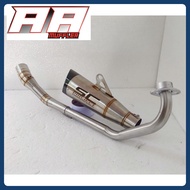 Yamaha R15/MT15 EXHAUST FULL SYSTEM SC PROJECT RACING EXHAUST FOR MOTORCYCLE YAMAHA R15 V3 MT