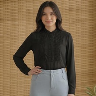 Daisy by Voir Malaysia (Blouse Regular) Black Blouse Casual Daily Wear