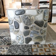 keramik dinding motip batu alam 40x40 centro