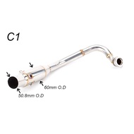 For FORZA350 FORZA300 Motorcycle Exhaust Muffler Front Link Pipe