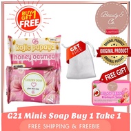 G21 Mini Combo Whitening Soap (Golden Dust + Duo Soap) FREE SOAP MESH