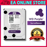 WD 2TB HDD Hard Disc Purple Surveillance CCTV