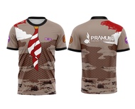 Kaos Baju Polo PRAMUKA Fullprint Custom ART01