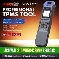 MUCAR T261 Car Tire Pressure Diagnose Tool Automotive TPMS Sensor Programming Learning Activator For