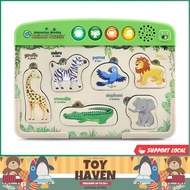 [sgstock] LeapFrog LeapStart Interactive Wooden Animal Puzzle