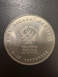 AJ STAR COLLECTION - 2001 Sukan Sea XXI Sea Game Rm1 Ringgit old banknote duit lama