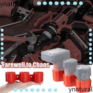 YNATURAL Battery Base, with Battery Slots 3 In 1 Battery Holder Connector,  Universal Wear-resistant