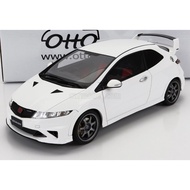 OTTO-MOBILE 1/18 MODEL CAR HONDA CIVIC FN2 TYPE R 2010 WHITE OT735