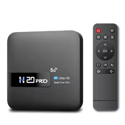 New!H20PRO Smart Android TV Box Android 10 2GB 16GB 6K Media Player TV Box Android 2.4&5G WIFI Very 