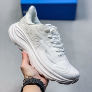 HOKA ONE ONE Clifton 10 Running Shoes Pure White Thick Sole Comfortable Shock-Absorbing Wear-Resista