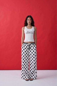 AMISOU Polka Dot - Cookie Trousers