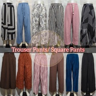 TRENDY TROUSER PANTS PRELOVED/UKAY COTTON TROUSER/SQUARE PANTS/Wideleg