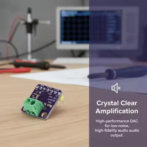 New 1 Set Breakout Interface I2S DAC Decoder High Quality MAX98357 MAX98357A I2S 3W Class D Amplifie