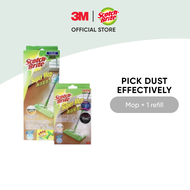 3M™ Scotch-Brite™ Super Mop with Scrapper Microfiber Refill available For cleaning floors tiles laminates