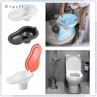 Eigell Portable Construction Site Toilet for 80-110mm PVC Pipe for Outdoors 15.7x9.4x6.3inch Sturdy 