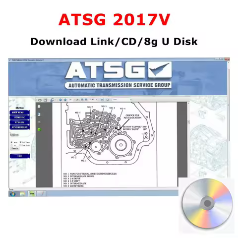 2025 Hot Sale Auto repair software ATSG Repair Manual Diagnostics Software Automotive Scan Tool DATA