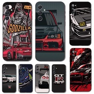 GTR R34 skyline for Samsung M34 A55 A35 M35 M55 M15 Compatibility TPU Phone Cases Soft protective co