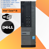 ึคอมพิวเตอร์ Dell Optiplex 7020 SFF -intel Core i5 - 4590 3.30GHz -Ram 4GB -HDD 500GB -Wi Fi