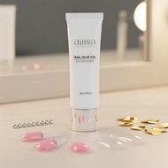 AILLSA Solid Nail Glue Gel for Tips - UV Cure, Super Strong Hold, 15g  AILLSA Gam Gel Kuat Kuku - Se